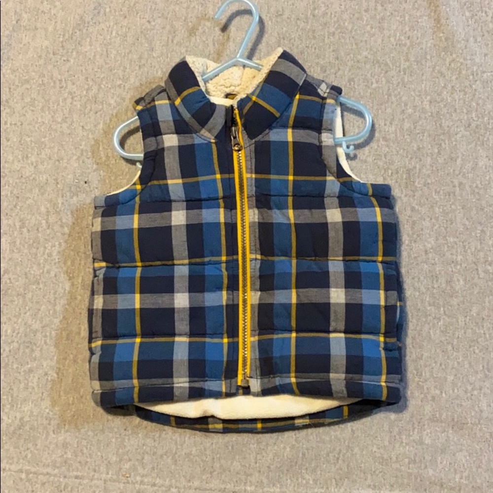 18-24 Month Old Navy Fleece lined Vest